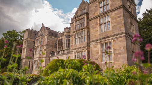 Fountains Hall in the summer